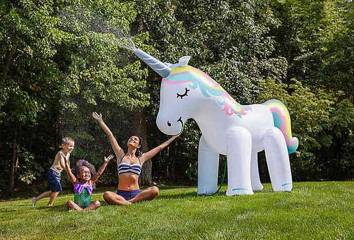 giant unicorn sprinkler amazon