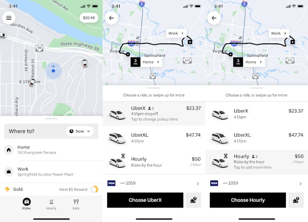 Uber’s New Hourly Ride Option Lets You Choose Multiple Destinations For ...
