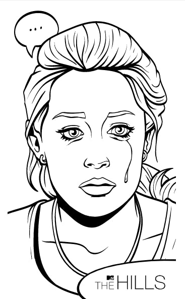 Mtv Amp Vh1 S Digital Coloring Pages Feature Iconic Scenes From