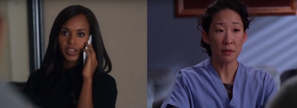 Olivia Pope and Cristina Yang
