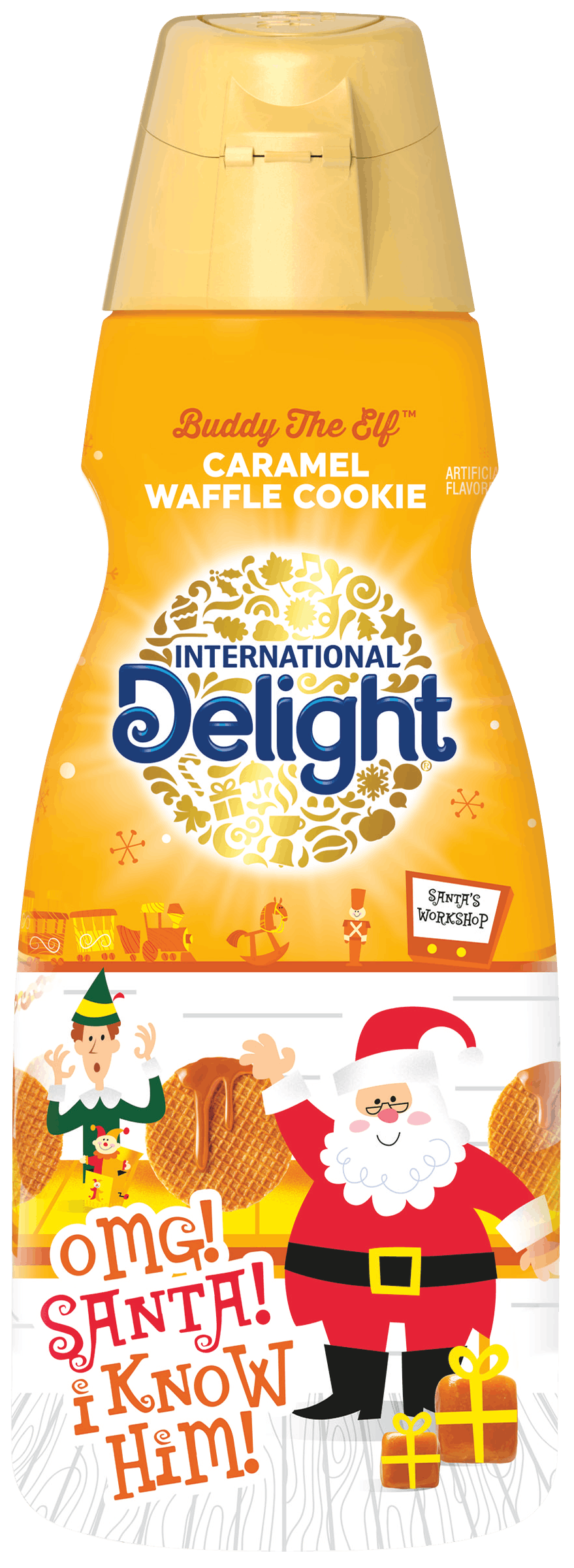 International Delight's 'Elf'Themed Holiday 2020 Coffee Creamers