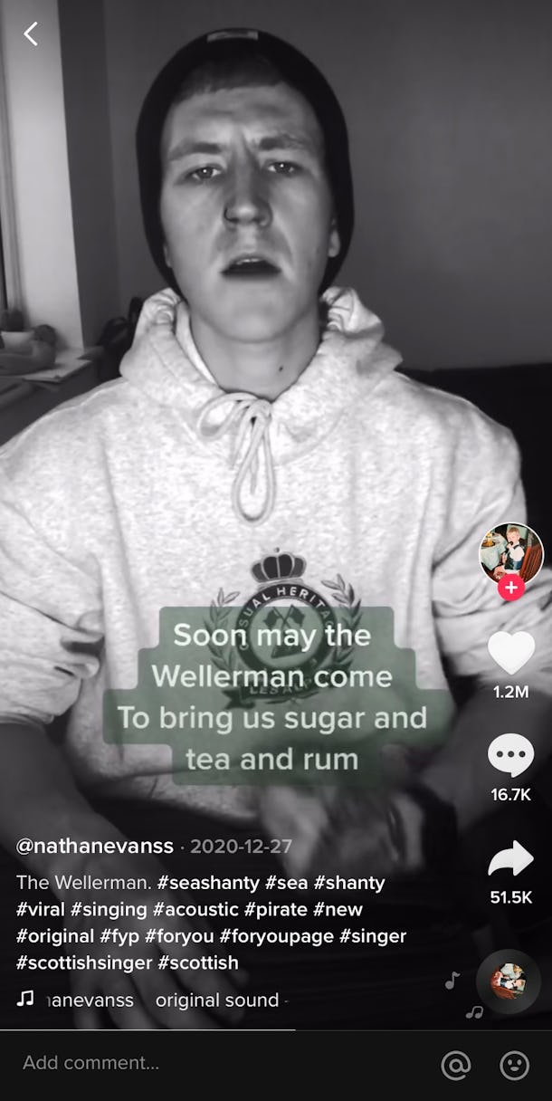 Tiktok Wellerman | These "Wellerman" Sea Shanty TikToks Are The Hot Trend You ......  TikTok : "Wellerman", ce chant de marins du XIXe siècle ...
 |Tiktok Wellerman