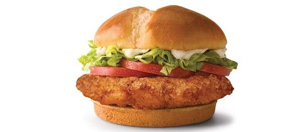 whats in a mcdonalds chicken sandwich