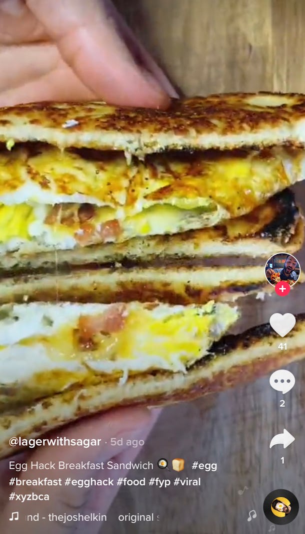 This TikTok Egg Sandwich Hack Will Completely Change Your Breakfast Game